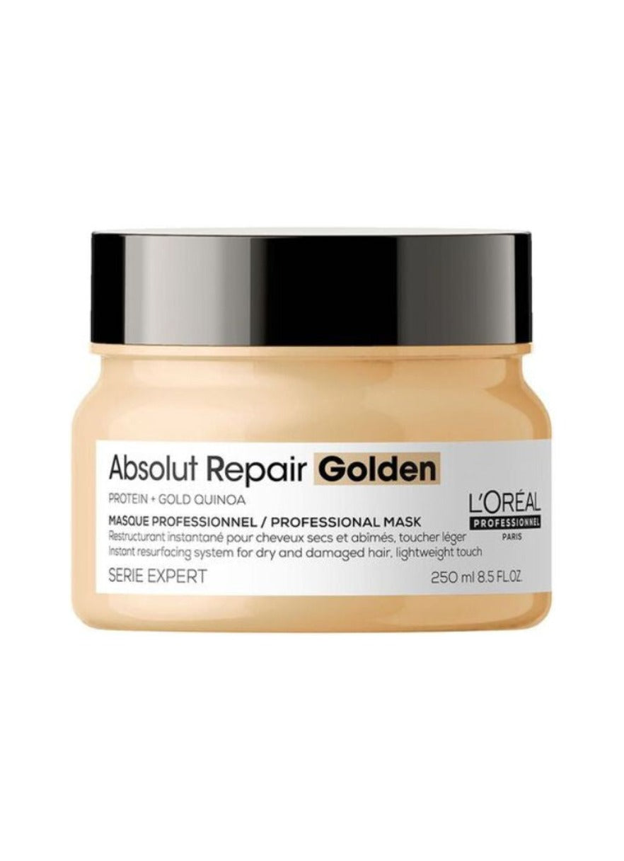 Serie Expert Absolut Repair Golden Hair Mask - Hair & Extensions by Renee Yates